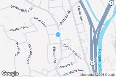 Map image of the property - 151 Bunker Hill Ave