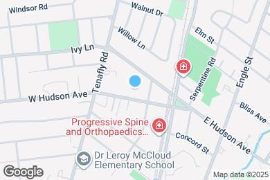 Map image of the property - 51 W Hudson Ave