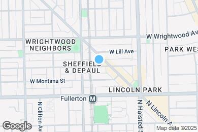 Map image of the property - 930 W Altgeld St