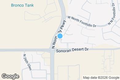 Map image of the property - 31530 N 24th Dr