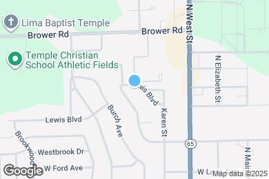 Map image of the property - 433 Lewis Blvd