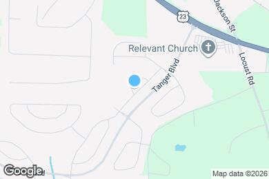 Map image of the property - 1075 Lear Dr
