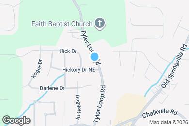 Map image of the property - 5330 Tyler Loop Rd