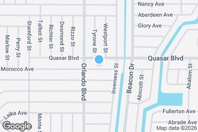 Map image of the property - 22568 Morocco Ave