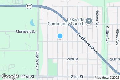 Map image of the property - 1829 Joanna Ave