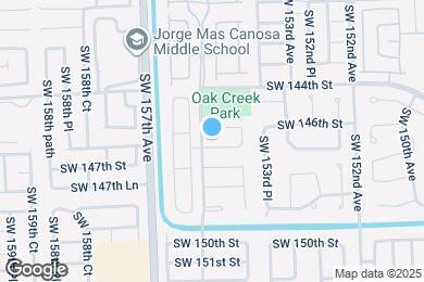 Map image of the property - 15475 SW 146th Terrace
