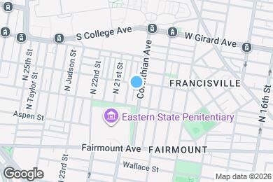 Map image of the property - 828 Corinthian Ave