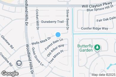 Map image of the property - 4227 Forest Rain Ln