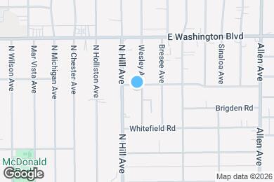 Map image of the property - 1179 Wesley Ave