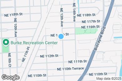 Map image of the property - 11422 NE 13th Ave