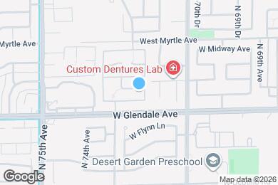 Map image of the property - 7261 W Glenn Dr