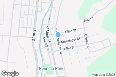 Map image of the property - 424 S Northampton St