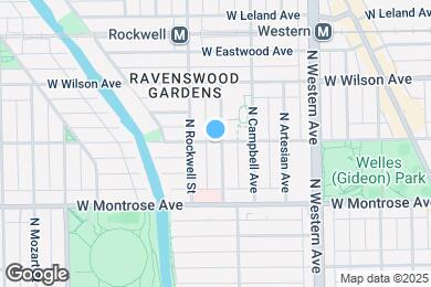 Map image of the property - 2543 W Sunnyside Ave