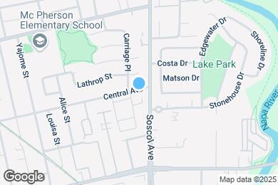 Map image of the property - 711 Central Ave
