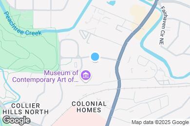 Map image of the property - Wesley Townsend Apartments at Buckhead