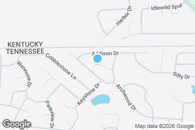 Map image of the property - 900 Fisher Ct