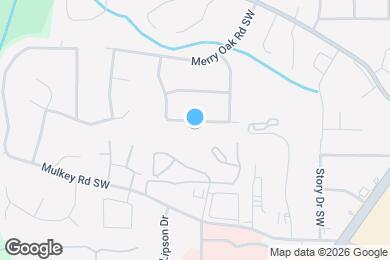 Map image of the property - 1781 Silver Leaf Ct SW