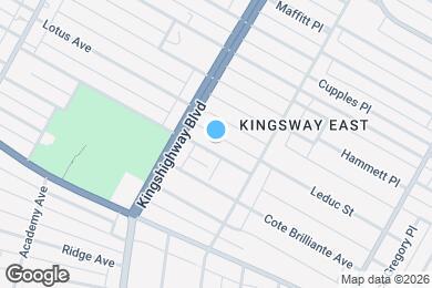 Map image of the property - 4947 Cote Brilliante Ave