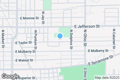 Map image of the property - 918 E Taylor St