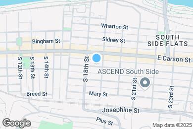 Map image of the property - 1819 Sarah St