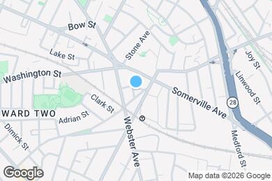 Map image of the property - 17 Everett St