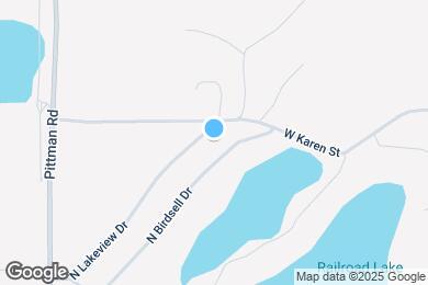 Map image of the property - 1801 N Lakeview Dr