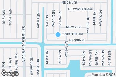 Map image of the property - 211 NE 20th St
