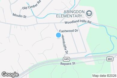 Map image of the property - 16348 Woodcliffe Dr