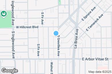 Map image of the property - 635 S Grevillea Ave