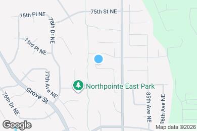 Map image of the property - 8103 71st St NE