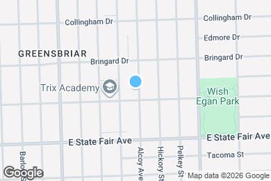 Map image of the property - 20027 Alcoy Ave
