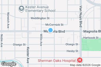 Map image of the property - 14718 Magnolia Blvd