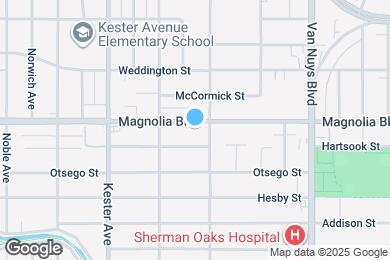 Map image of the property - 14718 W Magnolia Blvd