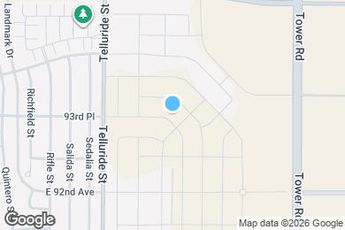 Map image of the property - 17929 E 93rd Pl