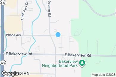 Map image of the property - 245 Prince Ave