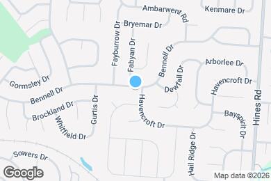 Map image of the property - 7057 Bennell Dr