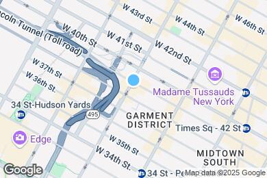 Map image of the property - 516 9th Ave