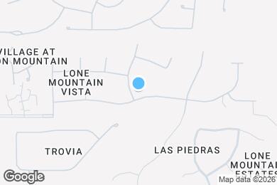Map image of the property - 7616 E Mary Sharon Dr