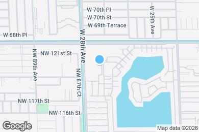 Map image of the property - 6540 W 27th Ct