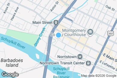 Map image of the property - 215 W Lafayette St