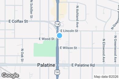 Map image of the property - 127 N Northwest Hwy