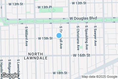 Map image of the property - 1500 S Trumbull Ave