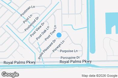 Map image of the property - 161 Point Pleasant Dr