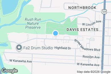 Map image of the property - 264 Broad Meadows Blvd