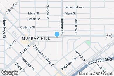 Map image of the property - 3520 Post St