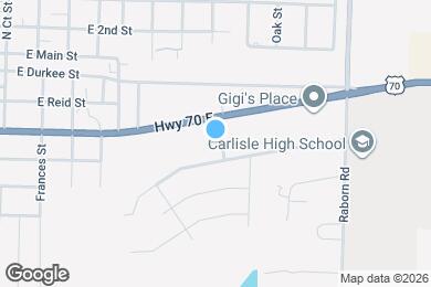 Map image of the property - 115 Bennett Dr
