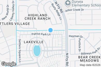 Map image of the property - 20618 Patriot Park Ln