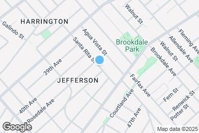 Map image of the property - 4076 Santa Rita St