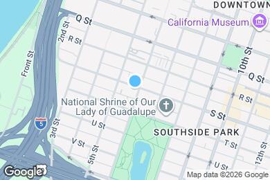 Map image of the property - 1900 6th St