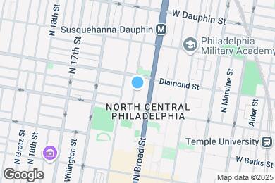 Map image of the property - 2033 N Carlisle St